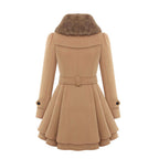 CLAUDIA™ | Vintage Flair Trench Coat