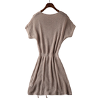 WREN™ – Cutout Round Neck Knit Top