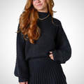 LOUISA™ - Elegant Ribbed Knit Two-Piece Fall Outfit