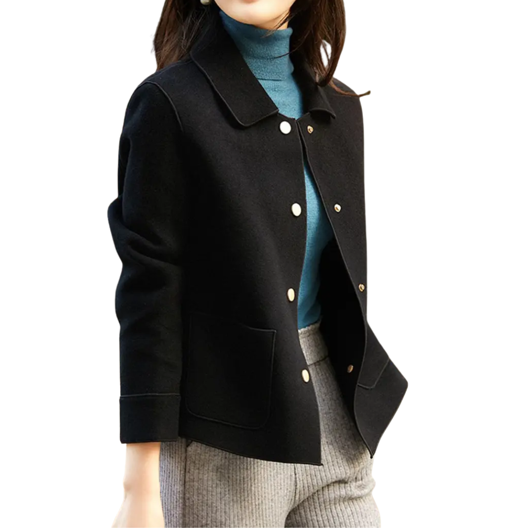 DOROTHEA™ – Refined Double-Faced Wool Pea Coat