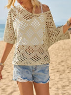 Short Sleeve Crochet