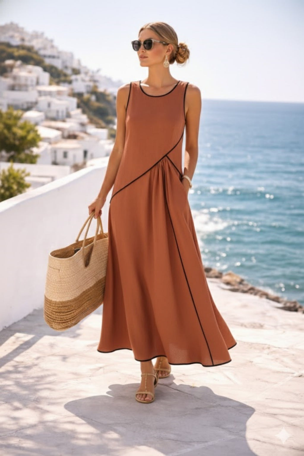 Saige - Striped Summer Dress