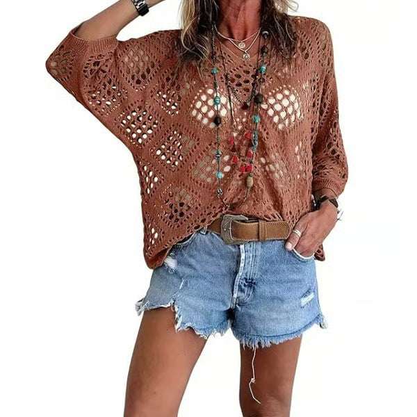 Short Sleeve Crochet