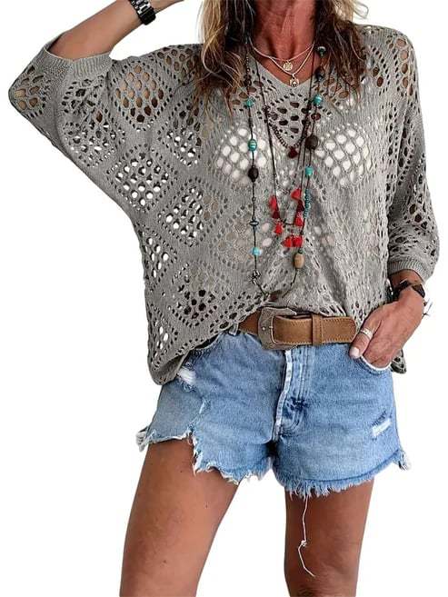 Short Sleeve Crochet